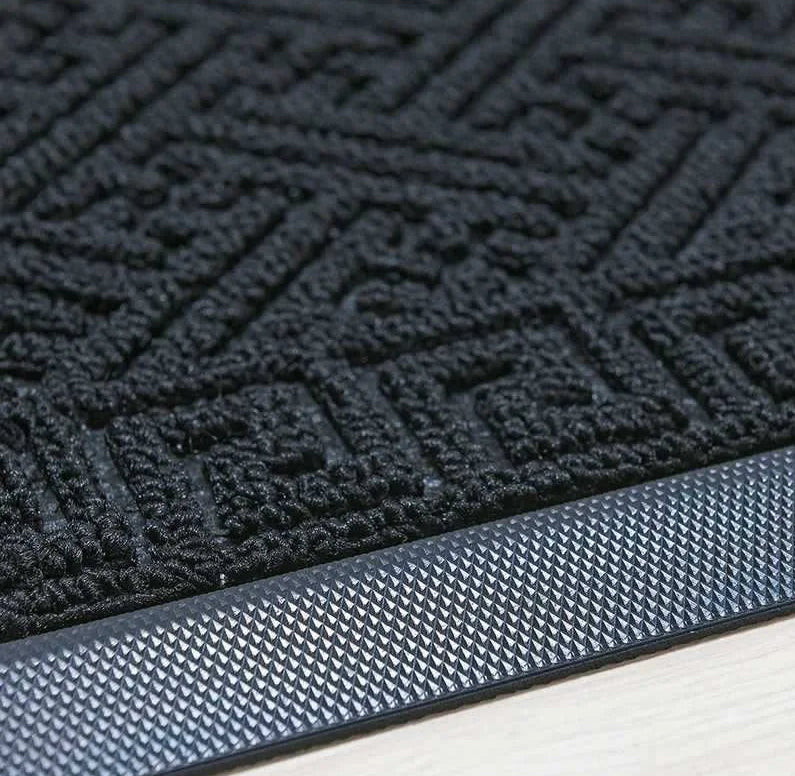 Capacho Lima 40×60 cm – Preto Antiderrapante | Niazitex Tapete Entrada