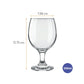 Conjunto 6 Taças Gallant Vinho 250ml Nadir Vidro Cristalino