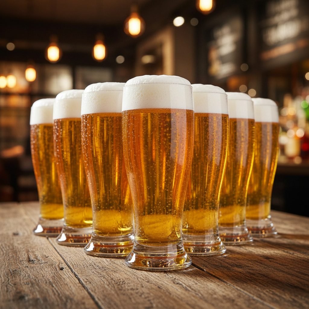 Jogo 6 Copos Tulipa Munich 200ml para Cerveja e Chopp | Nadir
