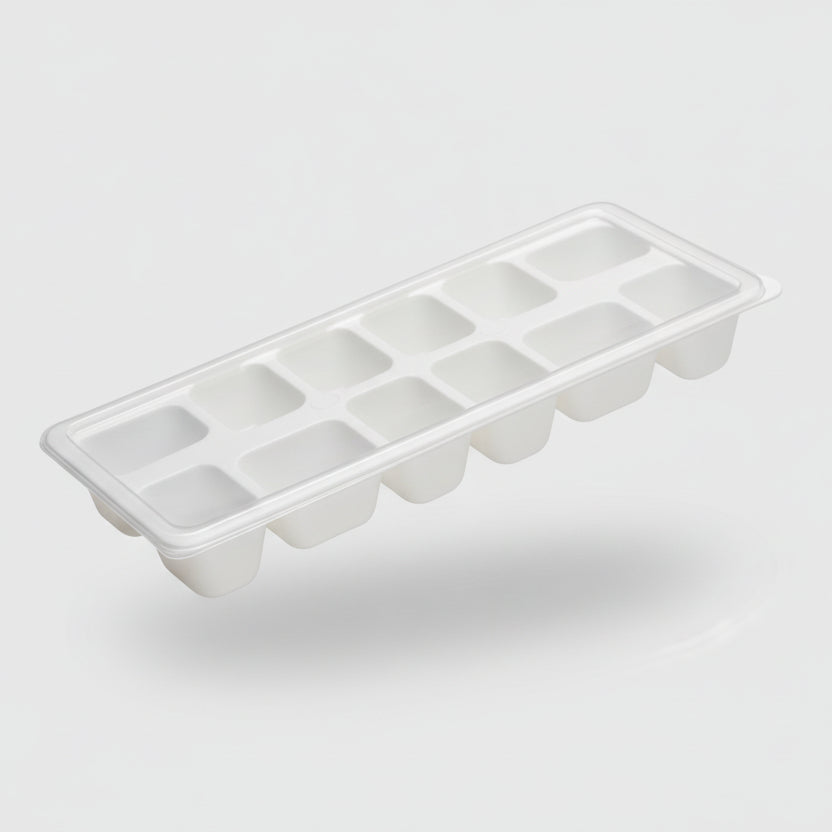 Forma para Gelo 12 Cavidades – Polipropileno (PP) Atóxico BPA-Free | Fácil de Usar e Limpar | Gelos Uniformes para Bebidas