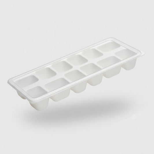 Forma para Gelo 12 Cavidades – Polipropileno (PP) Atóxico BPA-Free | Fácil de Usar e Limpar | Gelos Uniformes para Bebidas