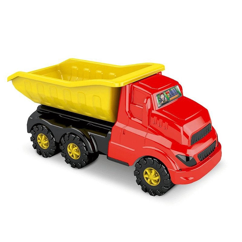 Caminhão Caçamba Truck com Pá  52 x 20 x 22 cm (C x L x A) | GGB Brinquedos