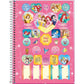 Caderno das Princesas Disney | Universitário Capa Dura 1 Matéria 80 Folhas | Tilibra