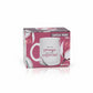 Caneca de Vidro Diamond 300ml Brasfoot – Presente Para Pessoa Especial | Design Sofisticado em Vidro Lapidado