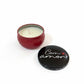 Vela Aromática 55g de Cera de Soja em Lata | Com Amor <3 | Brasfoot Presentes