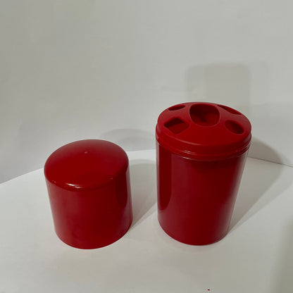 Porta Escova de Dente com Tampa | Plástico | Utility