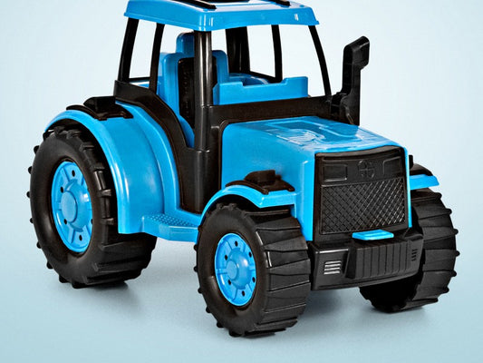 Carrinho de Brinquedo Trator Rural | 23 x 19 x 17 cm (C x L x A) | Plaspolo