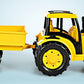 Carrinho de Brinquedo Trator Rural com Carreta 45 x 18 x 20 cm (C x L x A) | Plaspolo
