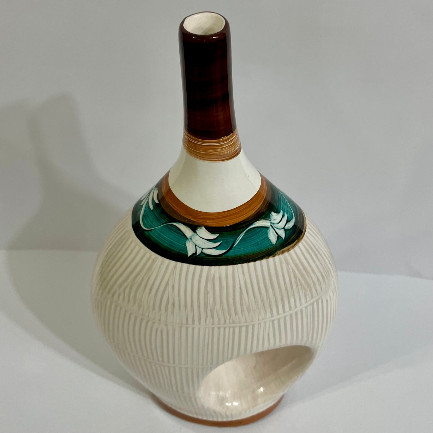 Garrafa Decorativa Luxo 30 cm em Cerâmica | Cerâmica Judite