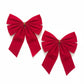 Laço de Natal Decorativo 19x16 cm – Kit com 2 Peças D&A Decorações