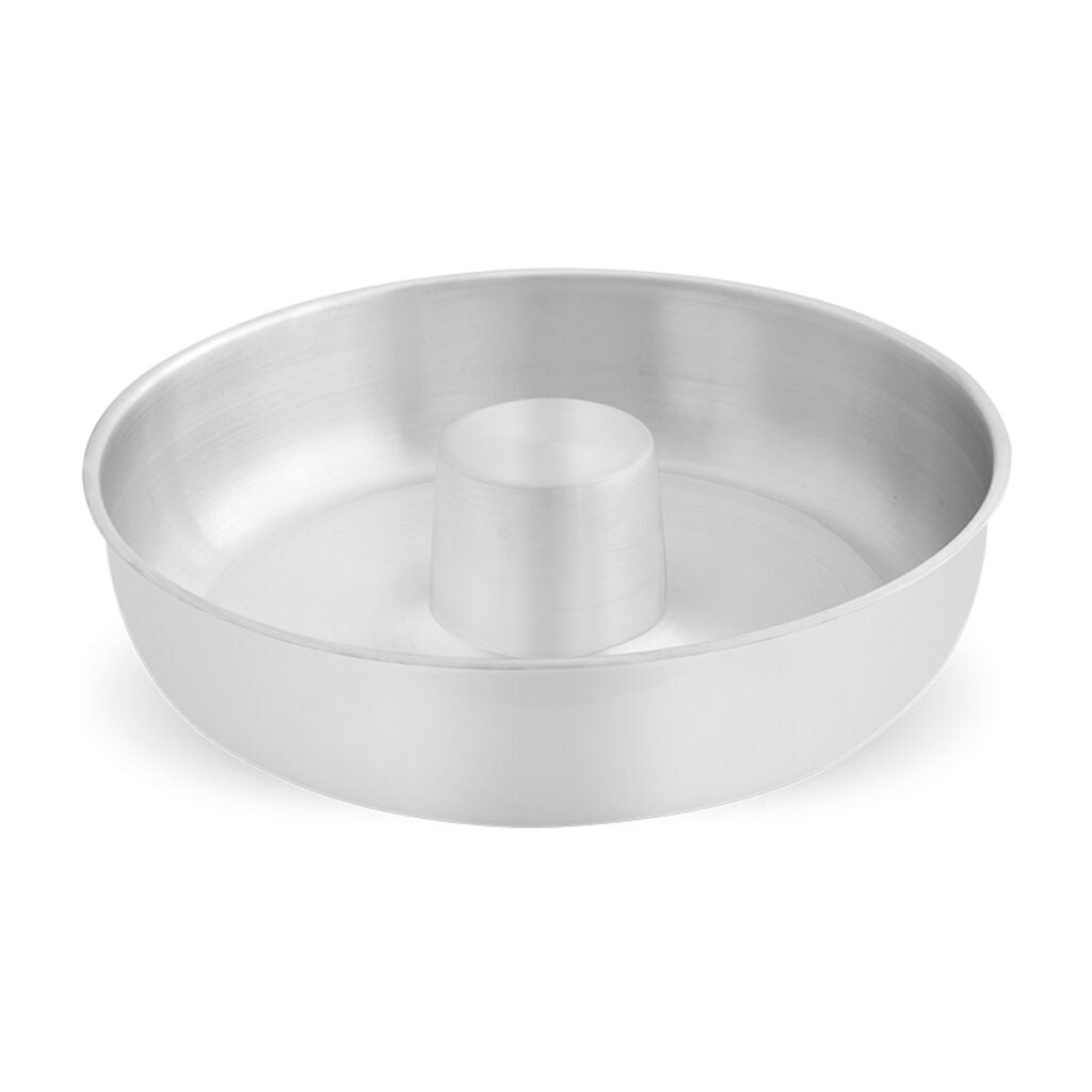 Forma com Centro para Pudim nº 24 cm - 1,8L Aluminío | Cinco Estrelas