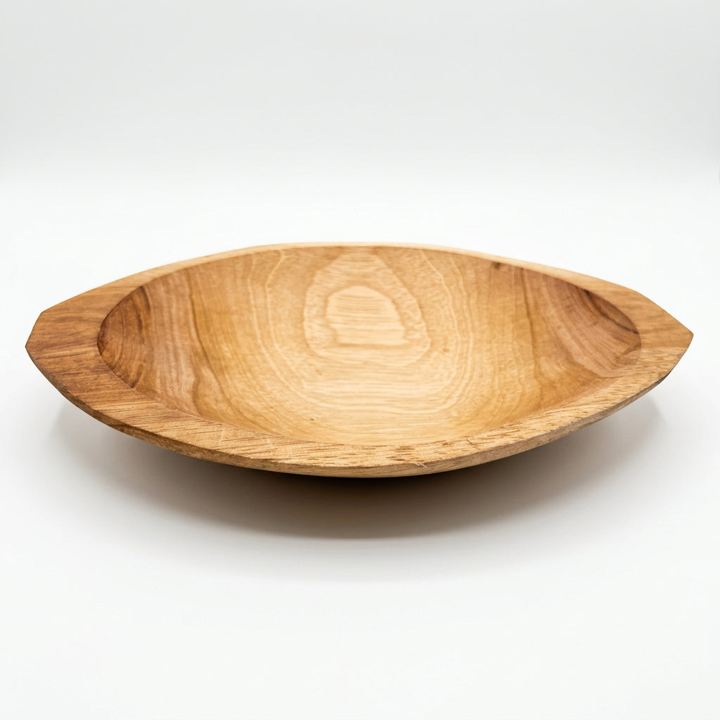 Gamela de Madeira Maciça 26 x 16,5 x 4 cm | Petisqueira Artesanal | Peças Únicas