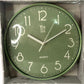Relógio de Parede Decorativo 25 cm - Verde | Yn Clock
