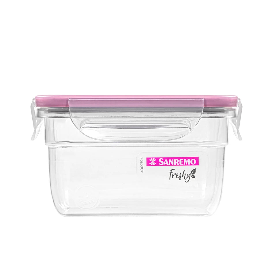 Pote Hermético Sanremo Freshy 537ml – Travas 4x, Vedação Borracha, BPA-Fre
