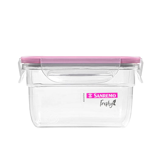 Pote Hermético Sanremo Freshy 537ml – Travas 4x, Vedação Borracha, BPA-Fre