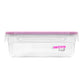 Pote Hermético Freshy 1,24 L Sanremo — Tampa com 4 Travas & Borracha Vedadora | BPA-Free | Vai ao Micro-ondas, Freezer e Lava-louças