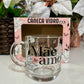 Caneca De Vidro Elegance 300 ml - Mãe Sua Luz Inspira | BrasFoot Presentes