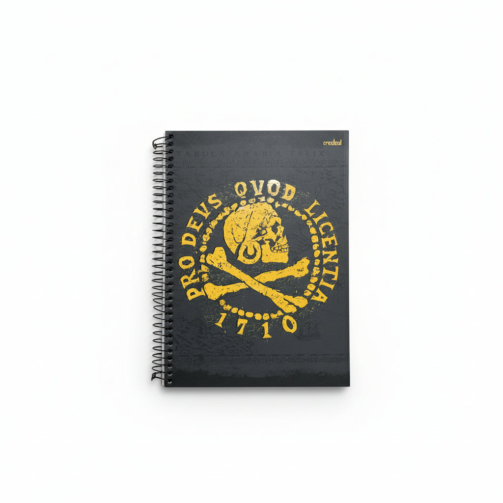 Caderno Uncharted 4 | 1 Matéria 96 Folhas Universitário Capa Dura | Credeal