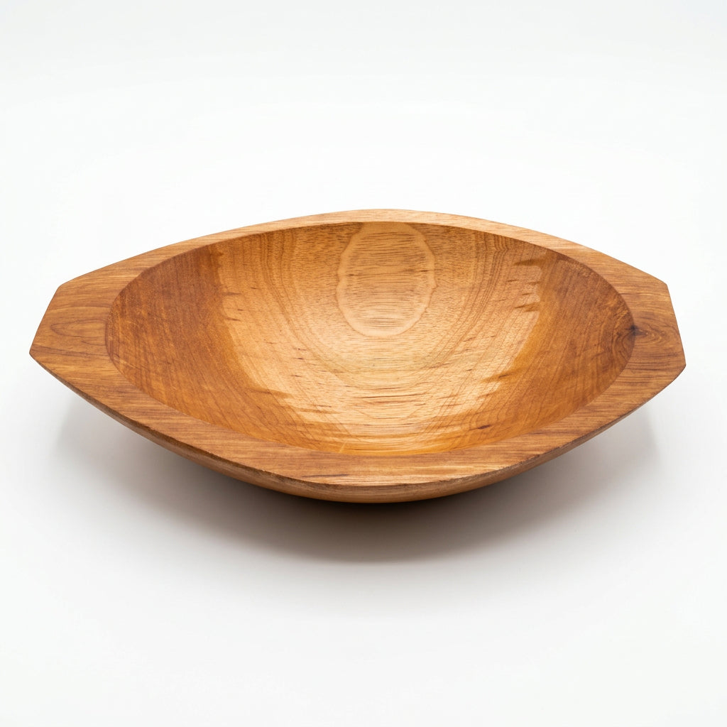 Gamela de Madeira Maciça 26 x 16,5 x 4 cm | Petisqueira Artesanal | Peças Únicas