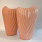 Vaso de Cerâmica Canelado Côncavo 22 cm | Cerâmica Alessandra