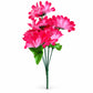 Buquê de Gérberas Artificiais Creme e Rosa 31 cm – 7 Hastes | FlorArte
