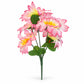 Buquê de Dálias Artificiais Rosa 30 cm – 5 Hastes | FlorArte