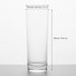 Conjunto 6 Copos Long Drink Tubo Cylinder 300ml Vidro Nadir
