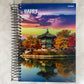Caderno Universitário 20 Matérias Credeal My Collection Masculino – 280 Folhas, Capa Dura, Espiral
