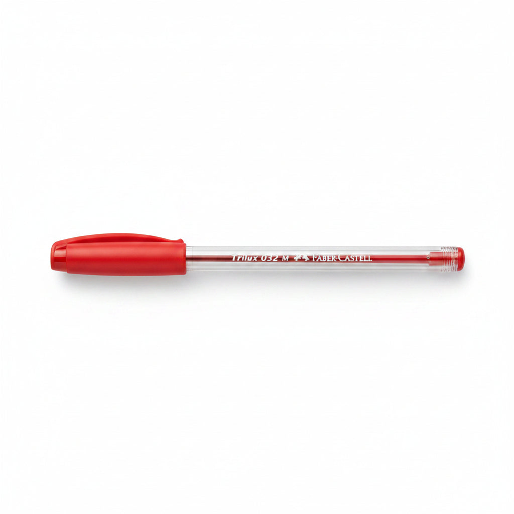 Caneta Esferográfica Faber-Castell Trilux 032 Ponta Média 1.0mm
