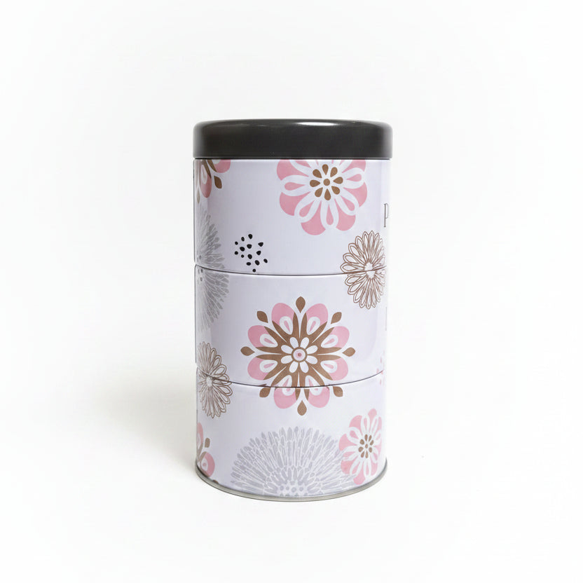 Lata Porta Joias Amor de Mãe é o Melhor Amor do Mundo | 3 Compartimentos | Brasfoot