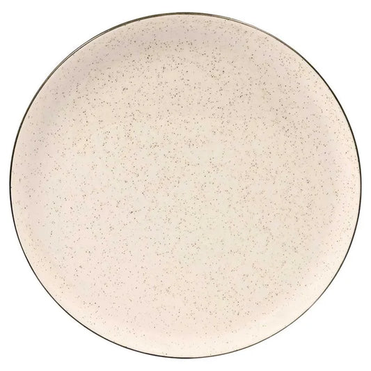 Conjunto de 4 Pratos Rasos Cerâmica 26 cm Flat Duna Oxford