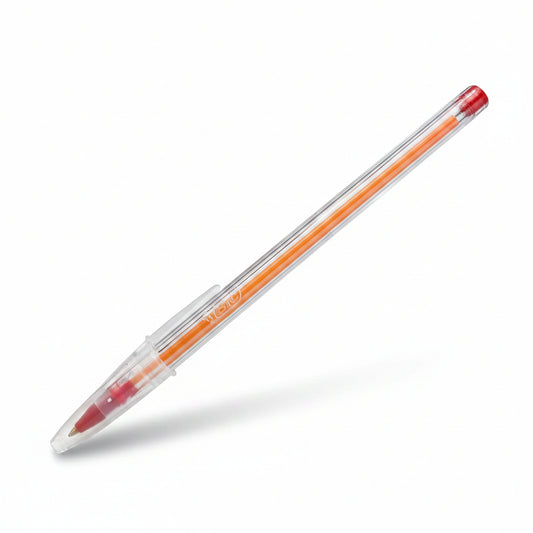 Caneta Esferográfica BIC Cristal Precisão Ponta Fina 0,8 mm — Azul / Preta / Vermelha