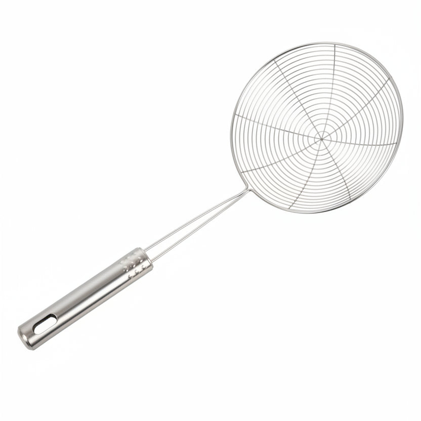Peneira Telada para Fritura Inox 14 cm Bigsul | Escorredor com Cabo
