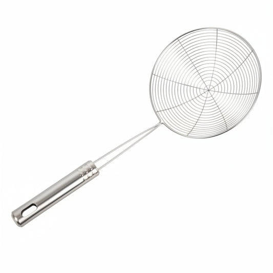 Peneira Telada para Fritura Inox 14 cm Bigsul | Escorredor com Cabo