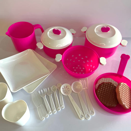 Kit de Panelas Infantil 21 Peças Gigi Gourmet – Brinquedo Educativo GGB