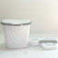 Kit Lixeira de 3 Litros + Rodo de Pia + Porta Detergente | Keita