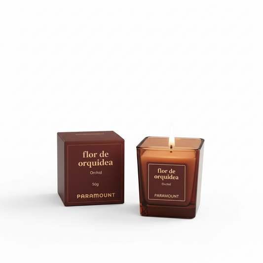 Vela Aromática Paramount 200 g – Flor de Orquídea | Ambiente Perfume e Decoração