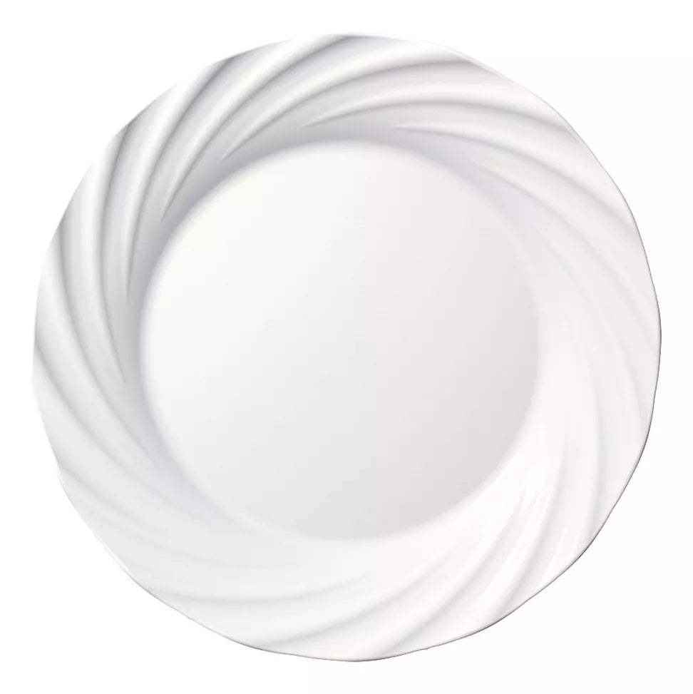 Prato de Sobremesa Jasmim Opaline 19cm | Duralex