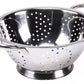 Escorredor de Massa Inox BigSul 24 cm – Aço Inox Resistente, Alças Laterais
