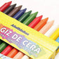 Giz de Cera Jumbo 12 Cores Big Giz 112g | Acrilex