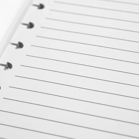 Refil para Caderno Inteligente 10 Discos FWB 8383 | 80 Folhas Pautadas | 25,3 x 18,5 cm | Offset 80g