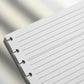 Refil para Caderno Inteligente 10 Discos FWB 8383 | 80 Folhas Pautadas | 25,3 x 18,5 cm | Offset 80g