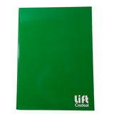 Caderno Universitário Capa Dura Brochura 96 Folhas Verde Lift | Credeal