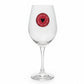 Taça de Vinho 385 ml de Vidro - Você me faz muito feliz todos os dias | Brasfoot Presentes 14005