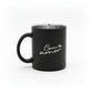 Caneca de Vidro Diamond Metalic 300ml com Lata Presenteável – “Para Quem Me Faz Muito Feliz” | Brasfoot