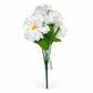 Buquê de Gérbera Artificial Branca com 7 Flores – 31 cm | Florarte