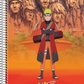 Caderno Naruto Shippuden | Universitário Capa Dura 1 Matéria 80 Folhas | Animativa