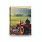 Caderno Agro+ 10 Matérias 160 Folhas Universitário Credeal – Capa Dura, Espiral, Folhas Pautadas, Ideal Estudo e Organização