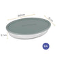 Assadeira Oval de Vidro Temperado Marinex 3,2L com Tampa Plástica BPA Free – Nadir Figueiredo