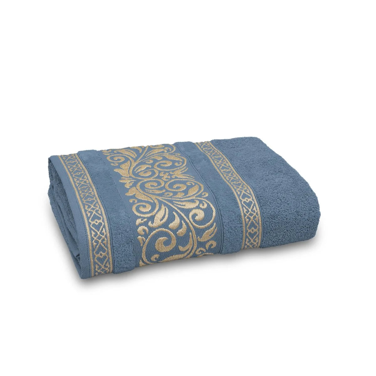Toalha de Banho Banhão La Vie Appel 78x150cm 450g/m² | Fio Penteado com Detalhes Dourados
